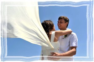 Свадьба на Кипре бракосочетание у моря в "Poseidon Palace", Айя-Напа